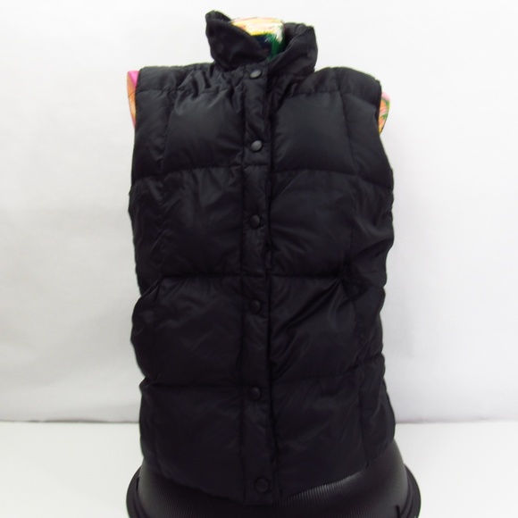 Lands' End Jackets & Blazers - Lands' End Women's Black Puffer Vest S 6-8 Reg